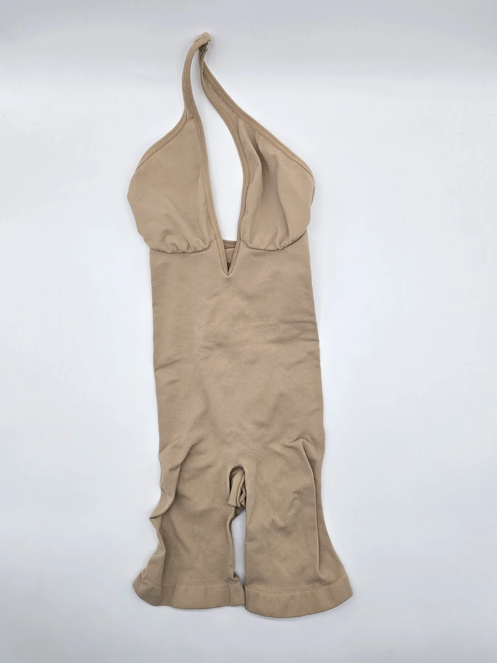 SKIMS Sculpt Plunge Shapewear Bodysuit Nude XS